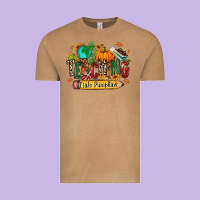 Vintage Tee Teaching little pumpkins