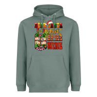 Sage dear santa just bring wine Heavyweight Hoodie - AdoDesignShop