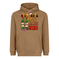 Toasted Coconut dear santa just bring wine Heavyweight Hoodie - AdoDesignShop