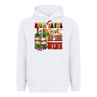 White dear santa just bring wine Heavyweight Hoodie - AdoDesignShop