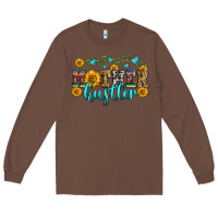 Chestnut mother hustler Long Sleeve Tee - Zillion Design Studio