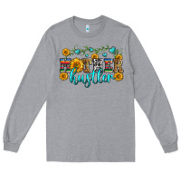 Heather Grey mother hustler Long Sleeve Tee - Zillion Design Studio