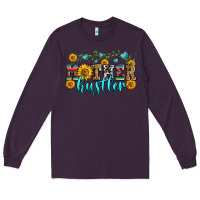 Plum mother hustler Long Sleeve Tee - Zillion Design Studio