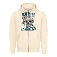 Sandshell not made for winter skull Zipper Hoodie - FaDigitalArtStudio