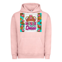 Pigment Salmon Nurse A Title Just Above Queen Tumbler Urban Hoodie - BundleAndBundleShop