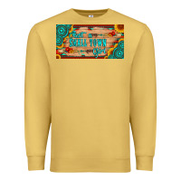 Antique Gold just a small town girl wlth gemstone arrow and sunflowers licanse plat Premium Sweatshirt - Artiststas