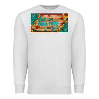 Oatmeal Heather just a small town girl wlth gemstone arrow and sunflowers licanse plat Premium Sweatshirt - Artiststas