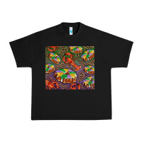 Mardi Gras King Cake And Crawfish Urban Heavy Tee | Teevron