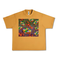 Peanut Butter Mardi gras king cake and crawfish Urban Heavy Tee - RanaPortraitStore