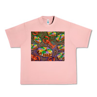 Salmon Mardi gras king cake and crawfish Urban Heavy Tee - RanaPortraitStore