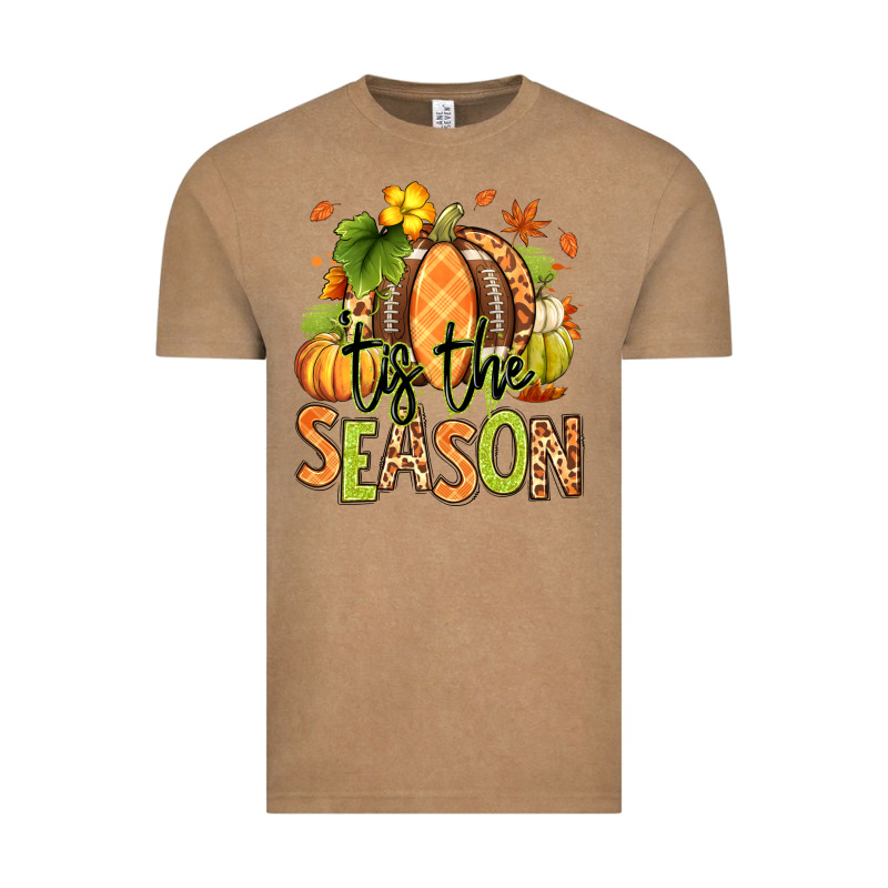 Tis' The Season Fall American Football Vintage Tee by RanaPortraitStore | Teevron