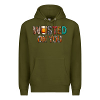 Army Green wasted on you Premium Hoodie - NancyCooperArtShop