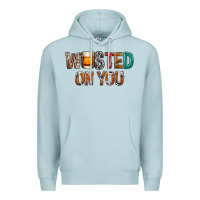 Blue Mist wasted on you Premium Hoodie - NancyCooperArtShop