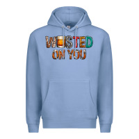 Colony Blue wasted on you Premium Hoodie - NancyCooperArtShop