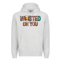 Dove Grey wasted on you Premium Hoodie - NancyCooperArtShop