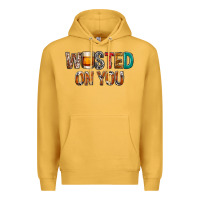 Mustard wasted on you Premium Hoodie - NancyCooperArtShop