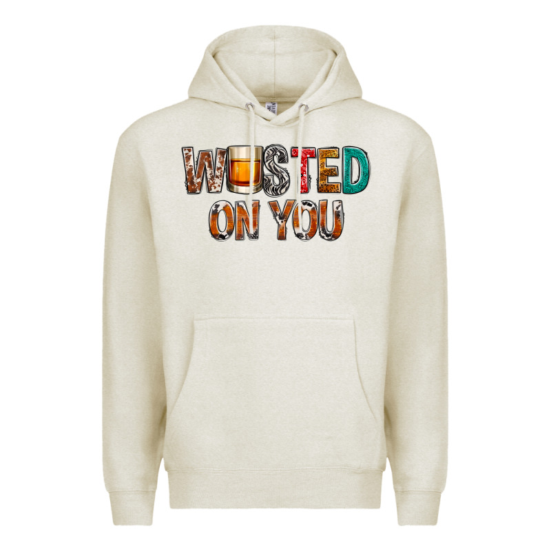 Wasted On You Premium Hoodie by NancyCooperArtShop | Teevron