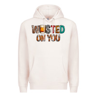 Pale Pink wasted on you Premium Hoodie - NancyCooperArtShop