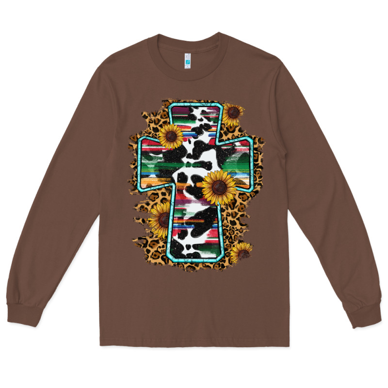 Western Cross Long Sleeve Tee by RanaPortraitStore | Teevron