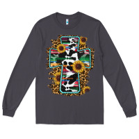 Smoke western cross Long Sleeve Tee - RanaPortraitStore