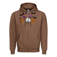 Chestnut stay spooky Zipper Hoodie - RacoonDesign