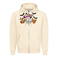 Sandshell stay spooky Zipper Hoodie - RacoonDesign