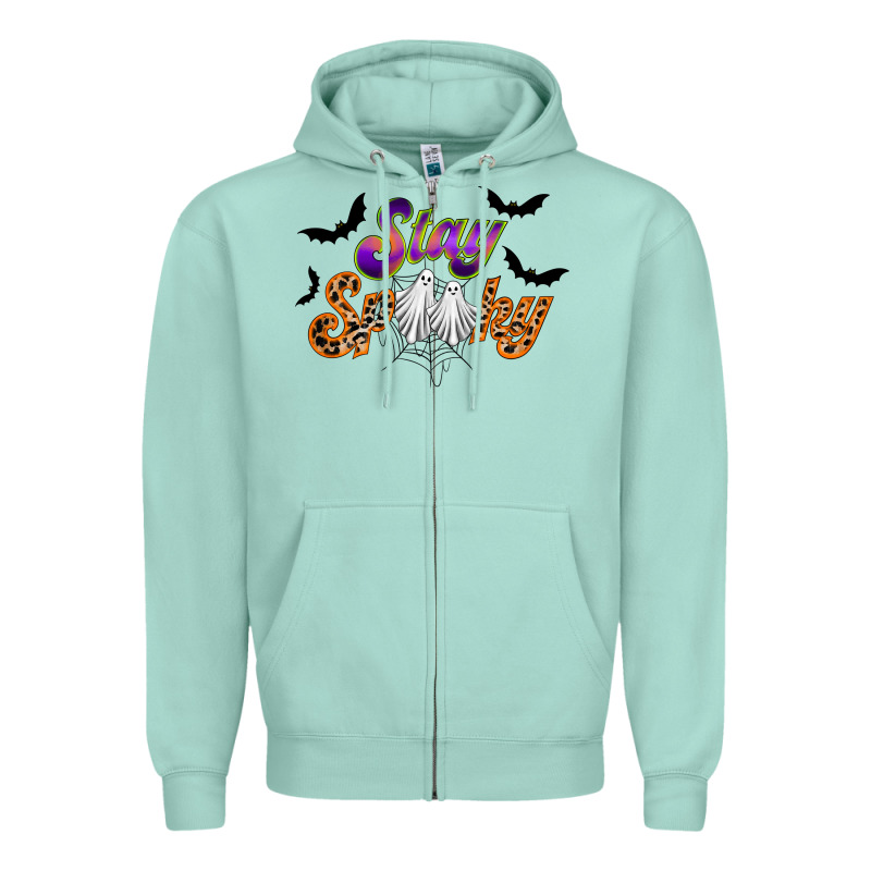 Stay Spooky Zipper Hoodie by RacoonDesign | Teevron