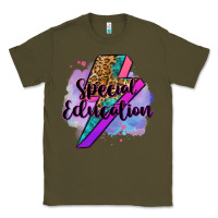 Army Green special eduation teacher lightning bolt Classic Tee - Zillion Design Studio