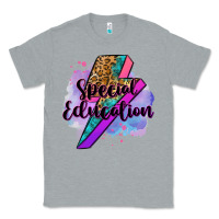 Heather Grey special eduation teacher lightning bolt Classic Tee - Zillion Design Studio
