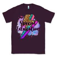 Plum special eduation teacher lightning bolt Classic Tee - Zillion Design Studio