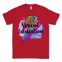 Red special eduation teacher lightning bolt Classic Tee - Zillion Design Studio
