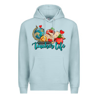 Blue Mist teacher life Premium Hoodie - AdoDesignShop