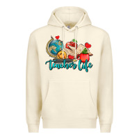 Sandshell teacher life Premium Hoodie - AdoDesignShop