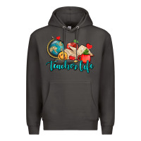Smoke teacher life Premium Hoodie - AdoDesignShop
