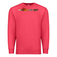 Cardinal flowers and arrow with gemstone Premium Sweatshirt - Artiststas