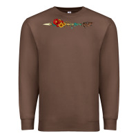 Chestnut flowers and arrow with gemstone Premium Sweatshirt - Artiststas