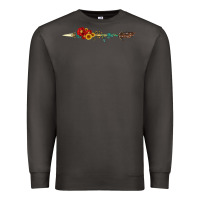Smoke flowers and arrow with gemstone Premium Sweatshirt - Artiststas