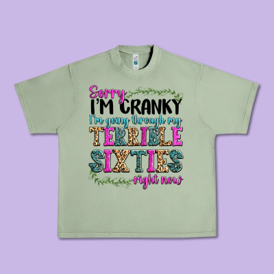 Urban Heavy Tee sorry i’m cranky i’m going through my terrible