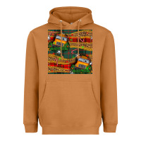 Meerkat christmas school bus seamless pattern Heavyweight Hoodie - BundleAndBundleShop