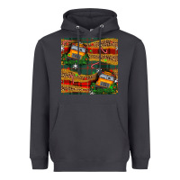 Smoke christmas school bus seamless pattern Heavyweight Hoodie - BundleAndBundleShop