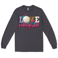Smoke love volleyball Long Sleeve Tee - Zillion Design Studio