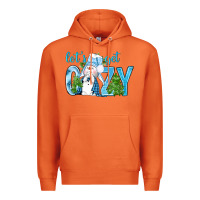 Carrot lets get cozy Premium Hoodie - NancyCooperArtShop