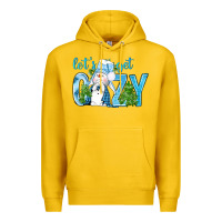 Lemon lets get cozy Premium Hoodie - NancyCooperArtShop