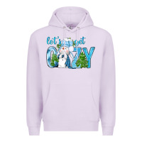 Lilac lets get cozy Premium Hoodie - NancyCooperArtShop