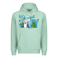 Seafoam lets get cozy Premium Hoodie - NancyCooperArtShop