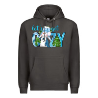 Smoke lets get cozy Premium Hoodie - NancyCooperArtShop