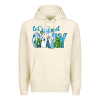 Tofu lets get cozy Premium Hoodie - NancyCooperArtShop