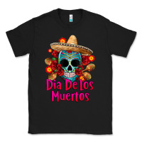 Black dia de los muertos Classic Tee - CTS Tumbler Store