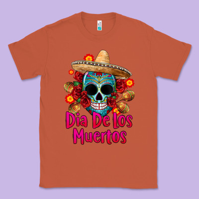 Dia De Los Muertos Classic Tee Designed By Cts Tumbler Store
