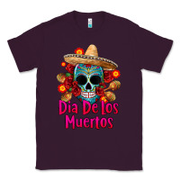 Plum dia de los muertos Classic Tee - CTS Tumbler Store